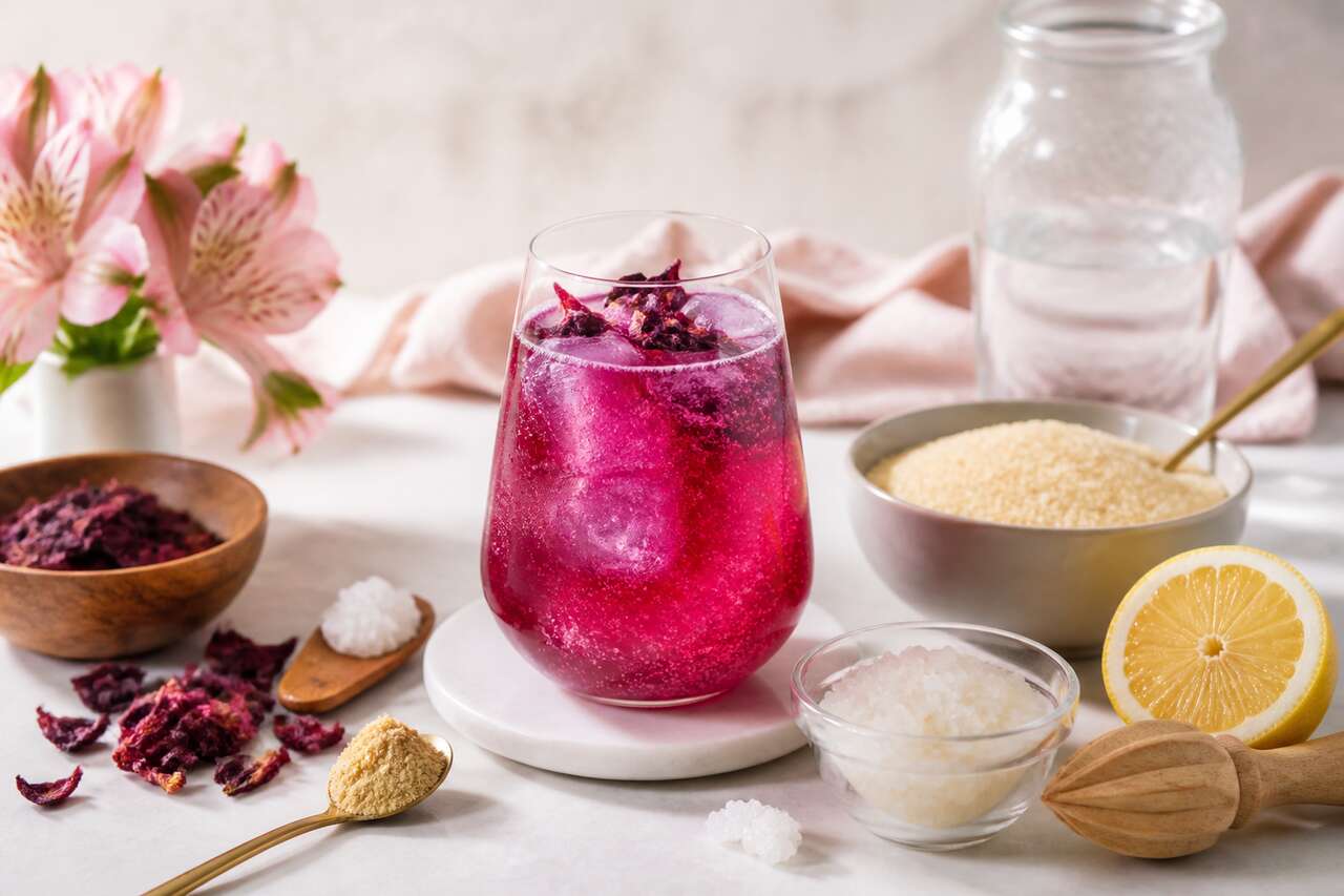 Recette de boisson fermentée pétillante Lila maison