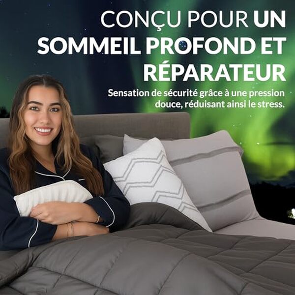 Découvrez notre test détaillé de la couverture lestée Polar Night 13kg. Analyse du confort, de la douceur et des performances de cette couverture pour un sommeil réparateur. 