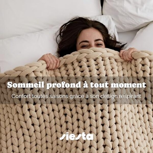 Découvrez notre test complet de la couverture lestée Siesta 7kg : efficacité anti-stress, qualité, prix et avis pour mieux dormir. Guide d'achat et comparatif. 