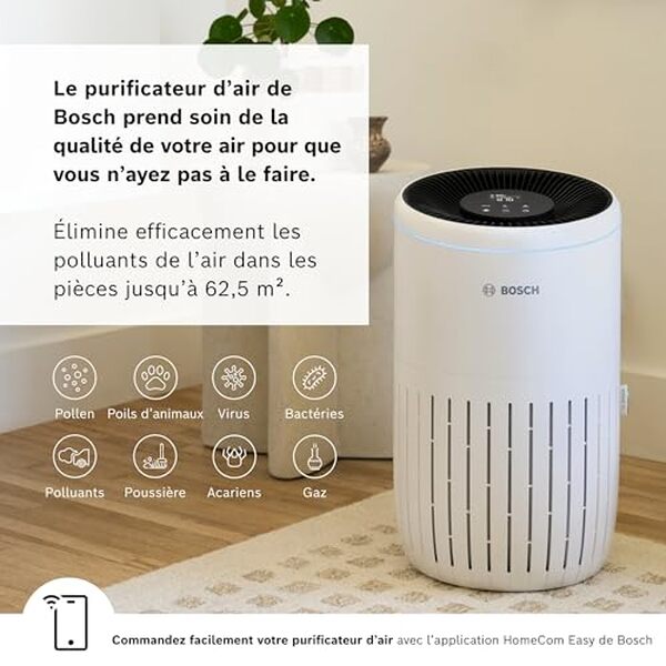Découvrez le Bosch Air 4000i, le purificateur d'air intelligent qui combine efficacité maximale et technologie de pointe. Test complet, caractéristiques et avis sur ce modèle ultra-performant.