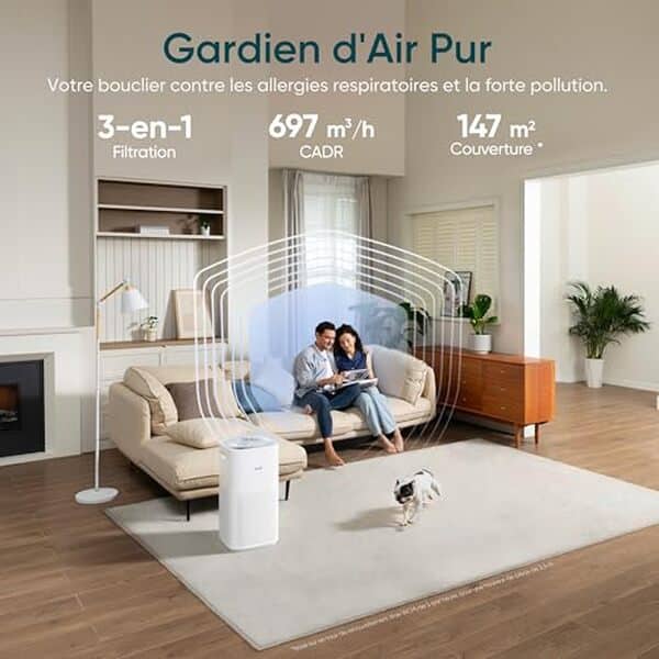 Découvrez notre test complet du purificateur d'air LEVOIT : performance, efficacité de filtration et fonctionnalités de contrôle intelligent pour votre maison.
