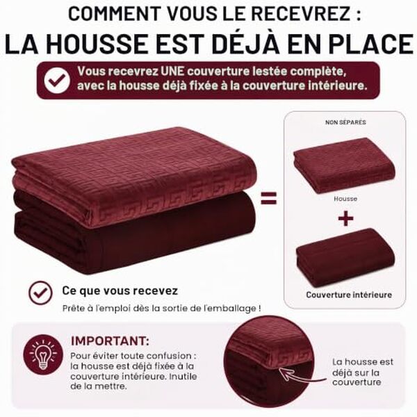 Découvrez notre test complet de la couverture lestée Dreamlanding 150x200 cm : qualité, confort et efficacité pour améliorer votre sommeil et réduire l'anxiété.