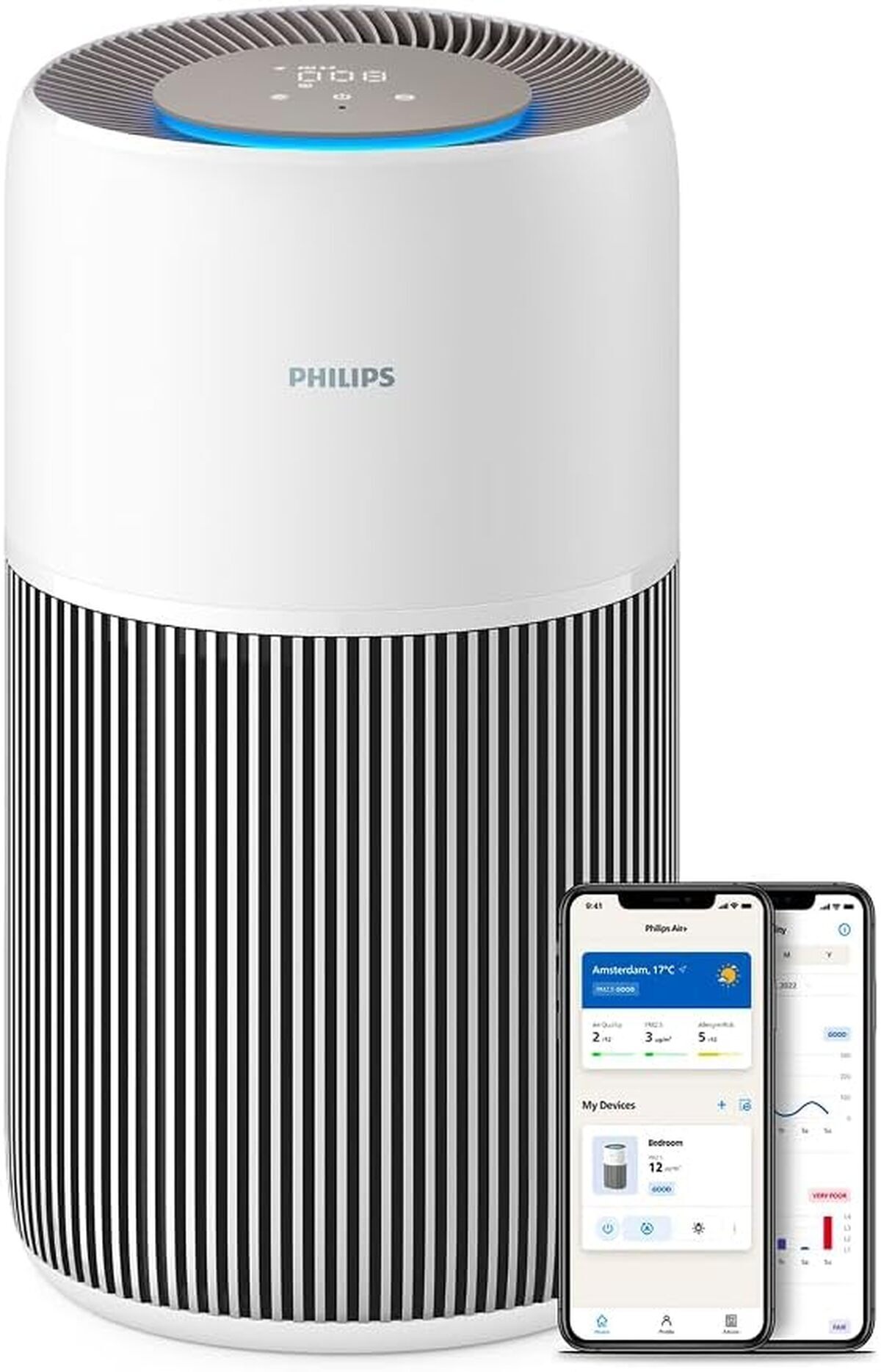 Test Philips purificateur d'air AC2210/10 : efficacité et silence