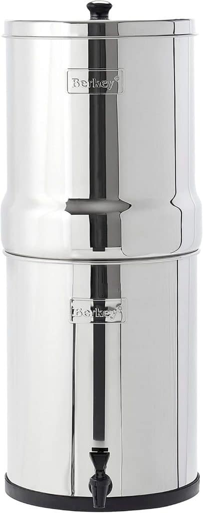 Test : purificateur d'eau Berkey Big Black acier inoxydable